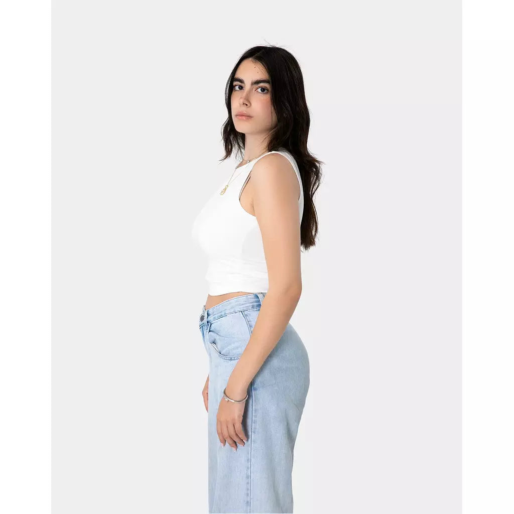 Sleeveless Crop Top